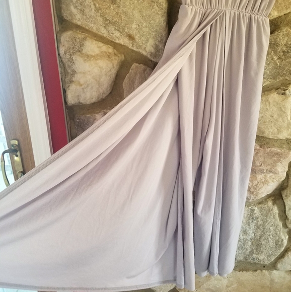 BooHoo Tall - Wrap Split leg Culotte Jumpsuit - Picture 6 of 8